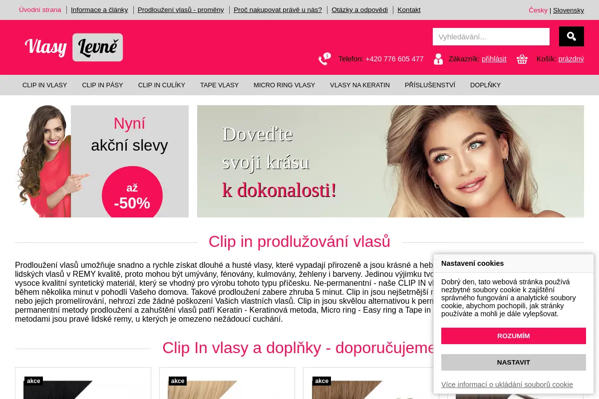 Vlasy-levne.cz